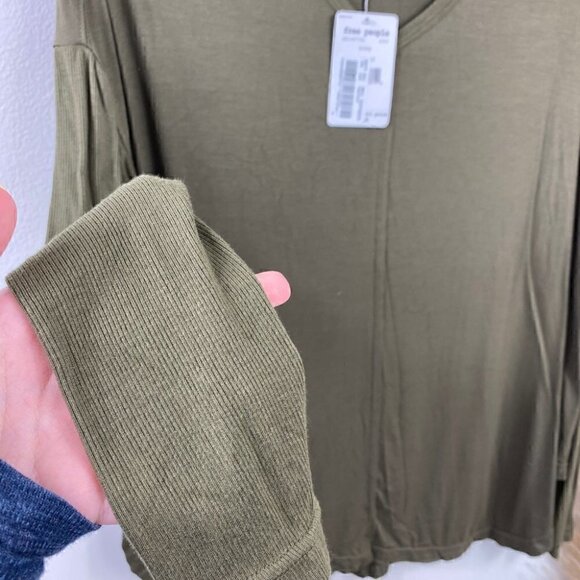 Free People Moonshine Long Sleeve Knit Tunic NWT - Picture 6 of 7